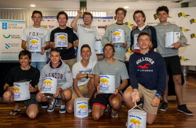 Las promesas gallegas recibieron su premio de Bonilla a la Vista (Foto Pedro Seoane)