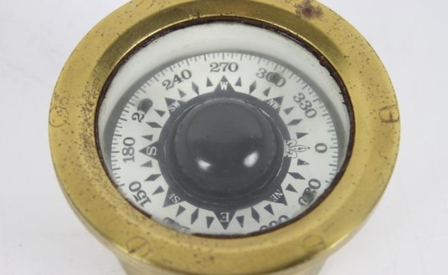 compas nautico bronce nomenclatura en ingles principios xx 300