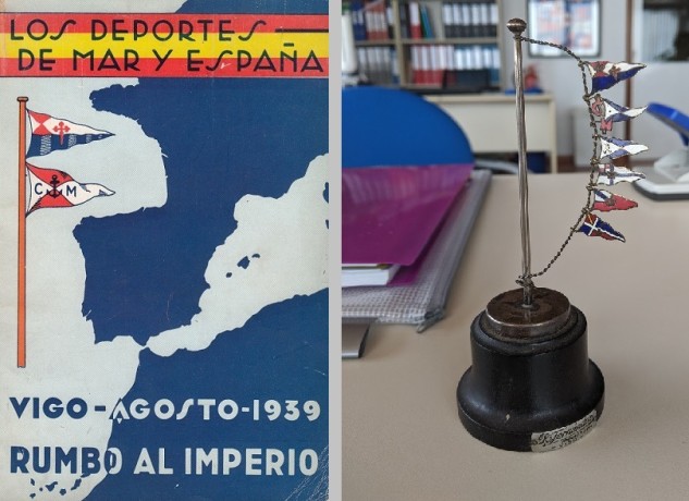 La pieza se elaboró en 1939 en los talleres de Ramón Fernández de Vigo