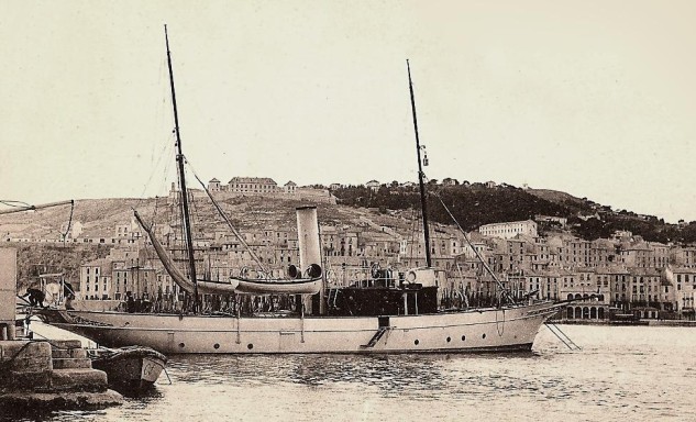 El espectacular "Saint Michelle" que hizo escala varias veces en Vigo durante el Siglo XIX.